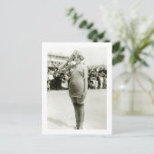 Atlantic City Beauty, begin jaren 1900 Briefkaart (Staand voorkant)