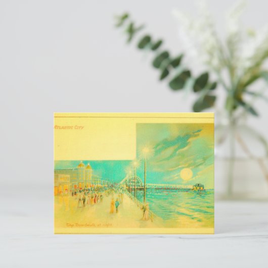 Atlantic City Boardwalk Briefkaart (Staand voorkant)