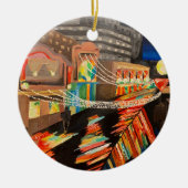 Atlantic City boardwalk schilderij ornament (Voorkant)