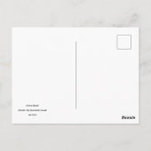 Atlantic City Boardwalk Sunset,  Briefkaart (Achterkant)