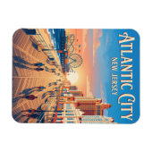 Atlantic City Boardwalk VS Magneet (Horizontaal)