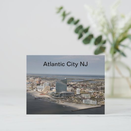 Atlantic City Briefkaart (Staand voorkant)