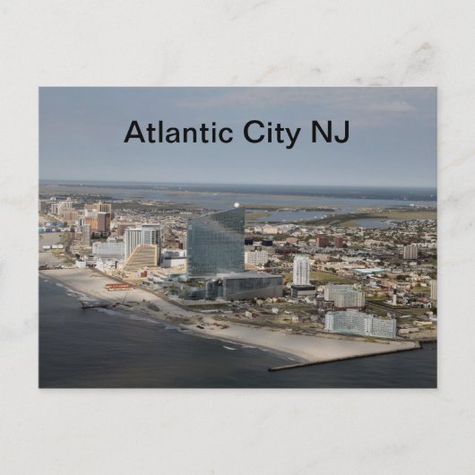 Atlantic City Briefkaart (Voorkant)