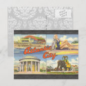 Atlantic City,  Briefkaart (Voorkant / Achterkant)