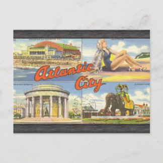 Atlantic City,  Briefkaart
