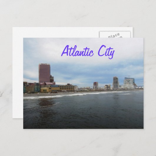 Atlantic City Briefkaart (Voorkant / Achterkant)