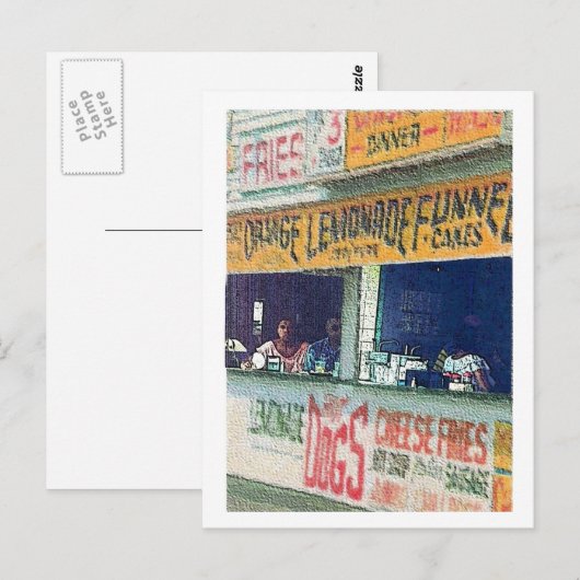 Atlantic City Briefkaart (Voorkant / Achterkant)