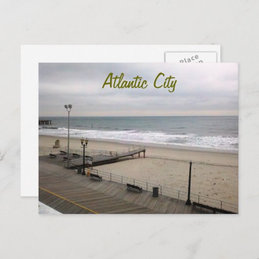 Atlantic City Briefkaart (Voorkant / Achterkant)