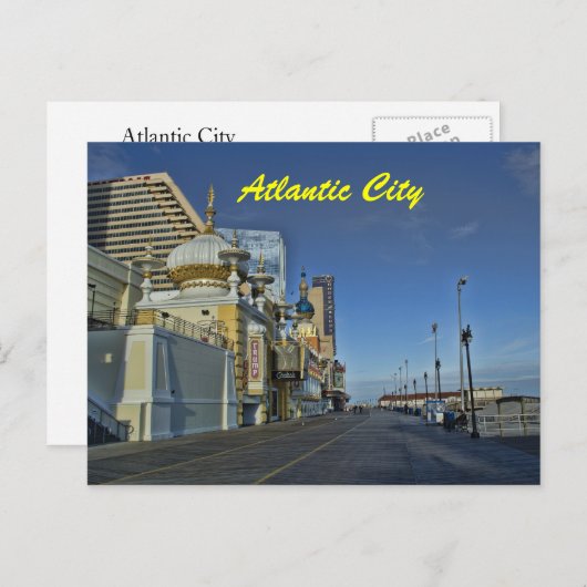 Atlantic City Briefkaart (Voorkant / Achterkant)