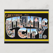 Atlantic City  Briefkaart (Voorkant)