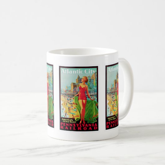 Atlantic City Coffee Mok (Voorkant rechts)