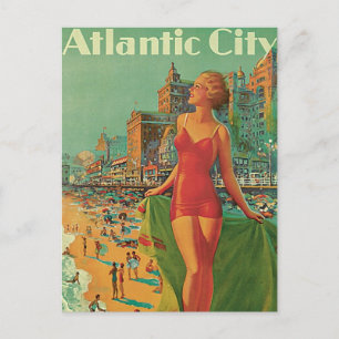 Atlantic City - het hele jaar door in Amerika redm Briefkaart