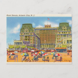 , Atlantic City Hotel, New Jersey Briefkaart