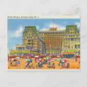 , Atlantic City Hotel, New Jersey Briefkaart (Voorkant)