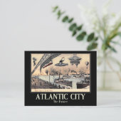 Atlantic City, in de toekomst, Briefkaart (Staand voorkant)
