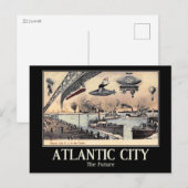 Atlantic City, in de toekomst, Briefkaart (Voorkant / Achterkant)