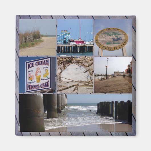 Atlantic City Magneet (Voorkant)