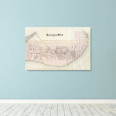 Atlantic City, New Jersey Canvas Afdruk (Insitu (Houten vloer))