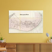 Atlantic City, New Jersey Canvas Afdruk (Insitu (Woonkamer))