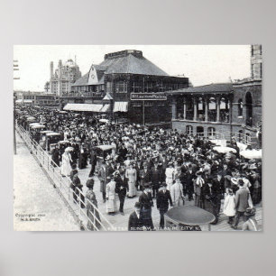 Atlantic City, New Jersey, paaszondag,  Poster