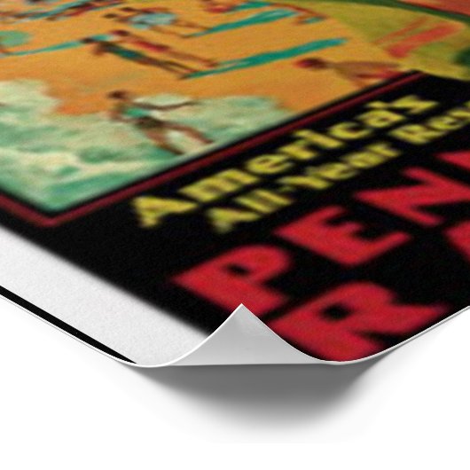 Atlantic City New Jersey Poster (Hoek)