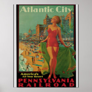 Atlantic City New Jersey Poster