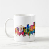 Atlantic City New Jersey Skyline Koffiemok (Links)