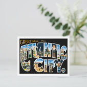 Atlantic City New Jersey US City Briefkaart (Staand voorkant)