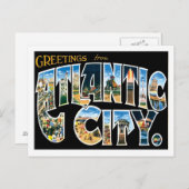 Atlantic City New Jersey US City Briefkaart (Voorkant / Achterkant)