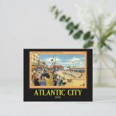 Atlantic City, New Jersey, Vintage Briefkaart (Staand voorkant)