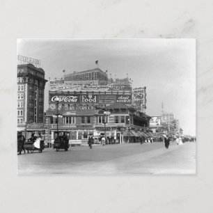 Atlantic City, New Jersey, Vintage Briefkaart