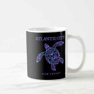 Atlantic City New Jersey Zeeschildpad Strand Vakan Koffiemok
