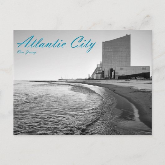 Atlantic City, NJ Briefkaart (Voorkant)