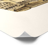 Atlantic City, NJ Panoramic Map - 1880 Poster (Hoek)