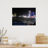 Atlantic City, NJ ~ Trump Plaza Casino Poster (Keuken)
