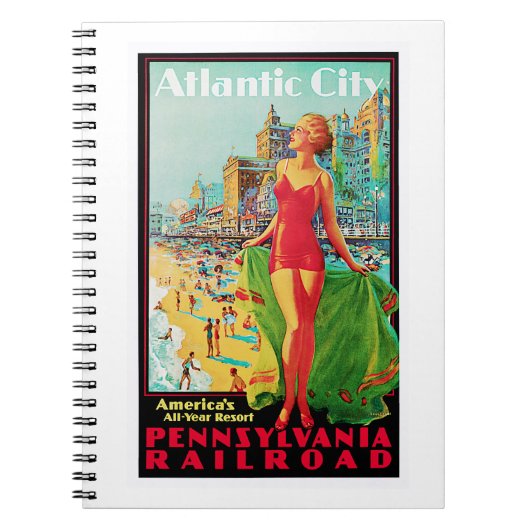 Atlantic City Notitieboek (Voorkant)