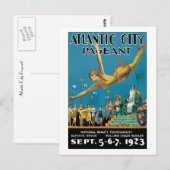 Atlantic City Pageant Briefkaart (Voorkant / Achterkant)