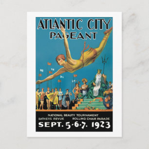 Atlantic City Pageant Briefkaart
