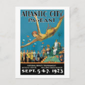 Atlantic City Pageant Briefkaart (Voorkant)