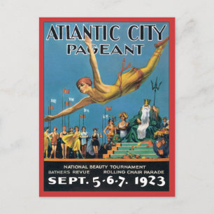 Atlantic City Pageant  Briefkaart