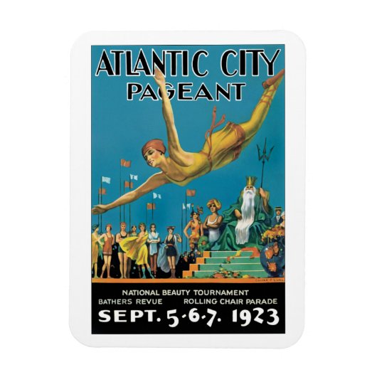 Atlantic City Pageant Magneet (Verticaal)