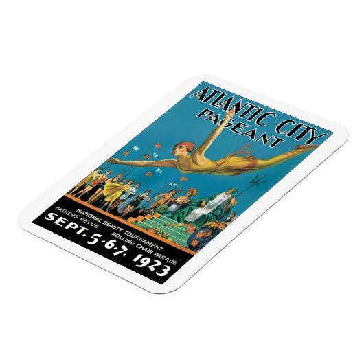 Atlantic City Pageant Magneet (Linkerzijde)