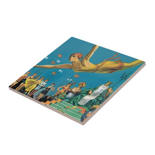 Atlantic City Pageant Tegeltje (Zijkant)