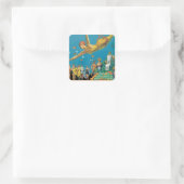 Atlantic City Pageant Vierkante Sticker (Tas)