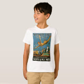 Atlantic City Pageant Vintage Poster T-shirt (Voorkant volledig)
