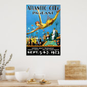 Atlantic City Pagent Reproduction Poster (Keuken)