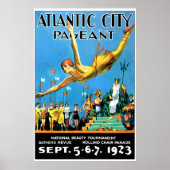 Atlantic City Pagent Reproduction Poster (Voorkant)