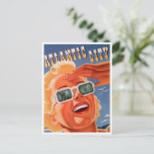 Atlantic City, Pennsylvania Vintage Travel Briefkaart (Staand voorkant)