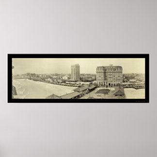 Atlantic City Pier Foto 1917 Poster