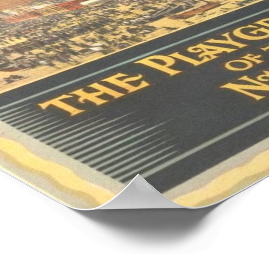 Atlantic City-Playground of the Nation Print (Hoek)